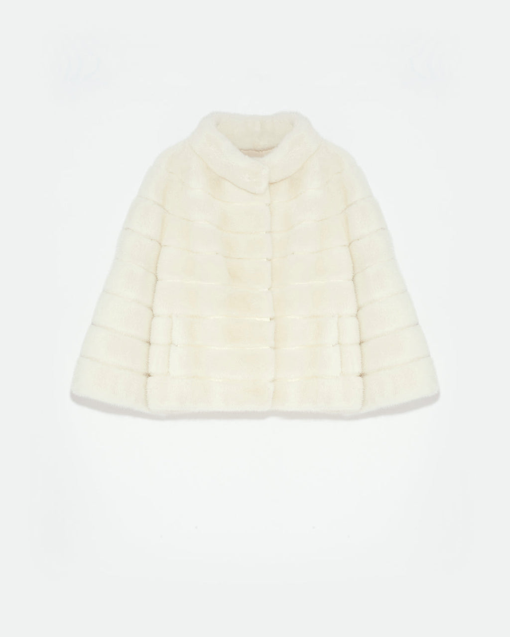 Long hair mink jacket