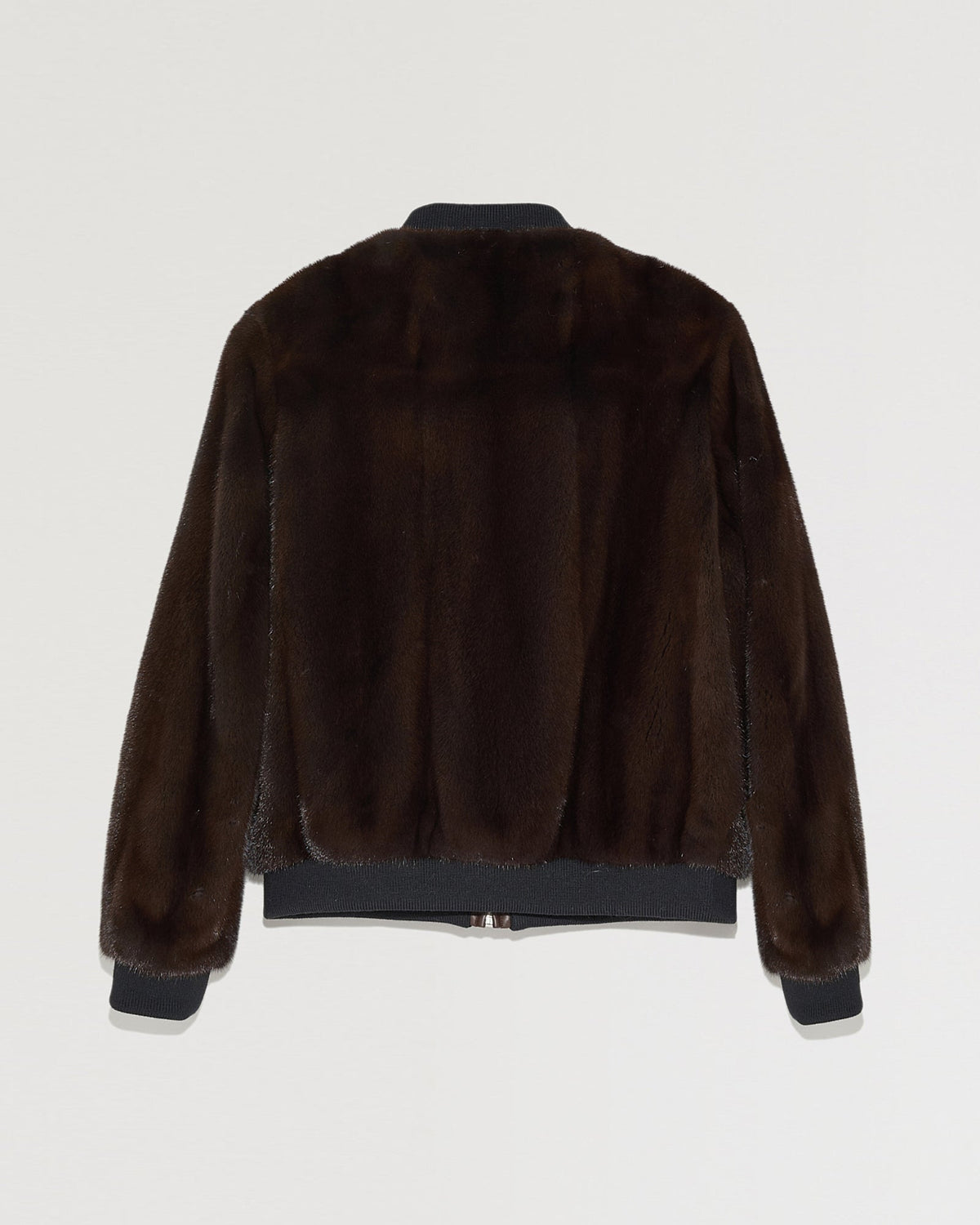 Bombers short mink fur jacket