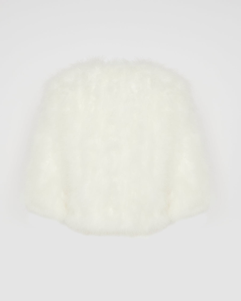 Short feather jacket