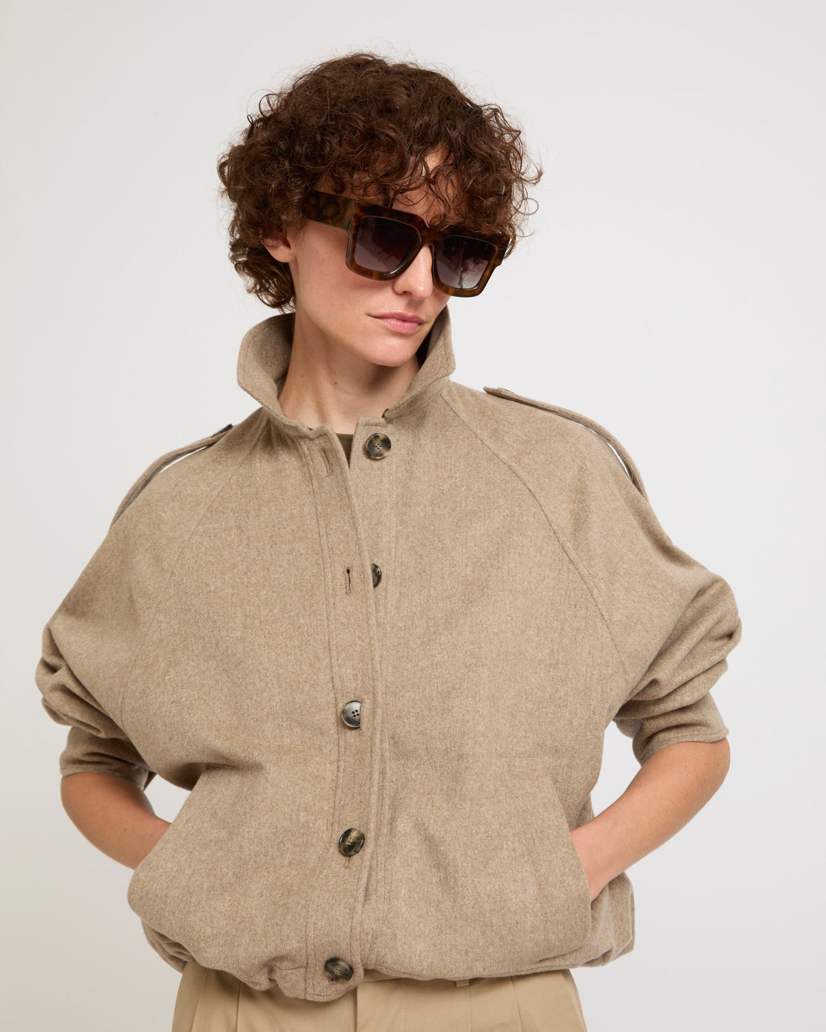 Cashmere jacket