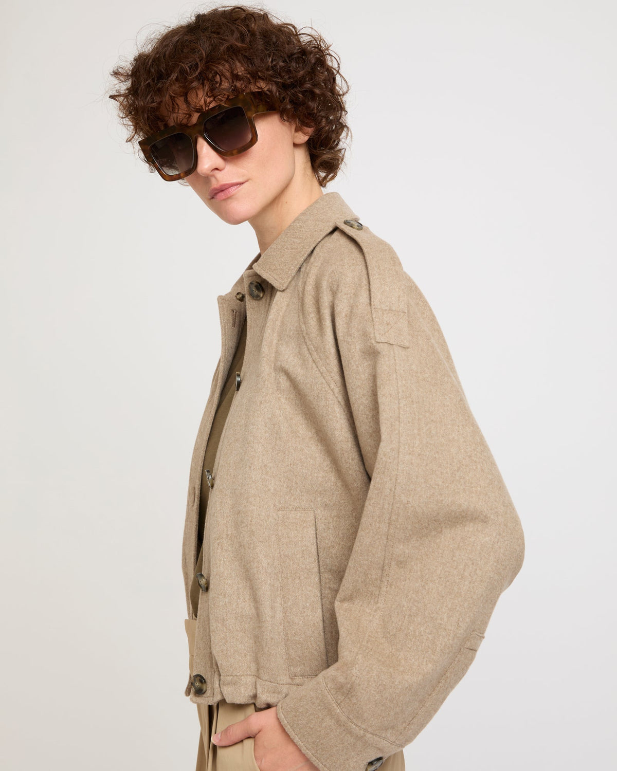 Cashmere jacket