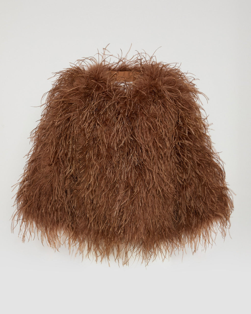 Short Ostrich Feather Jacket
