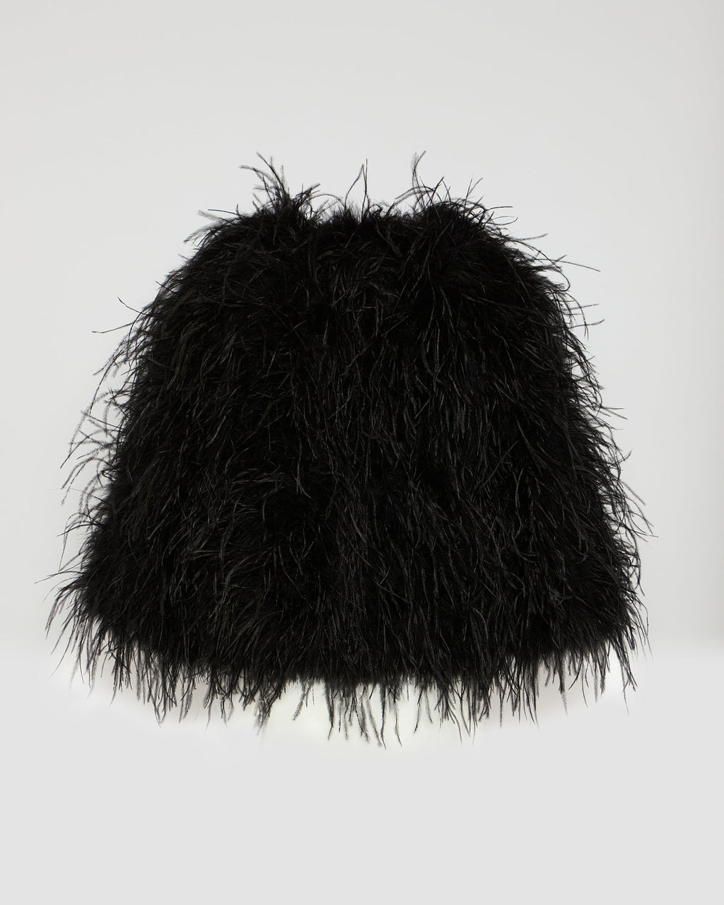 Short Ostrich Feather Jacket
