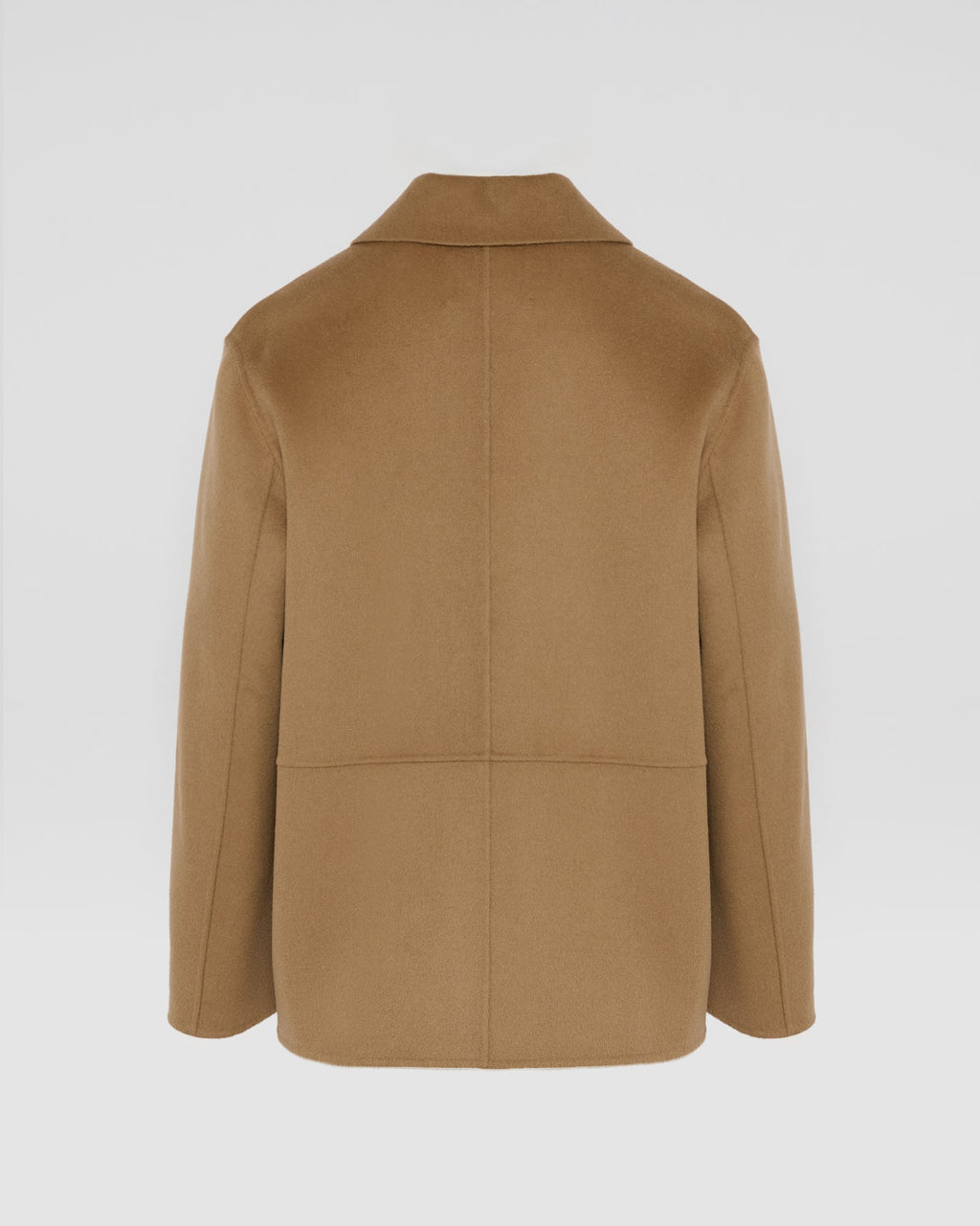 Double-sided cashmere-blend jacket