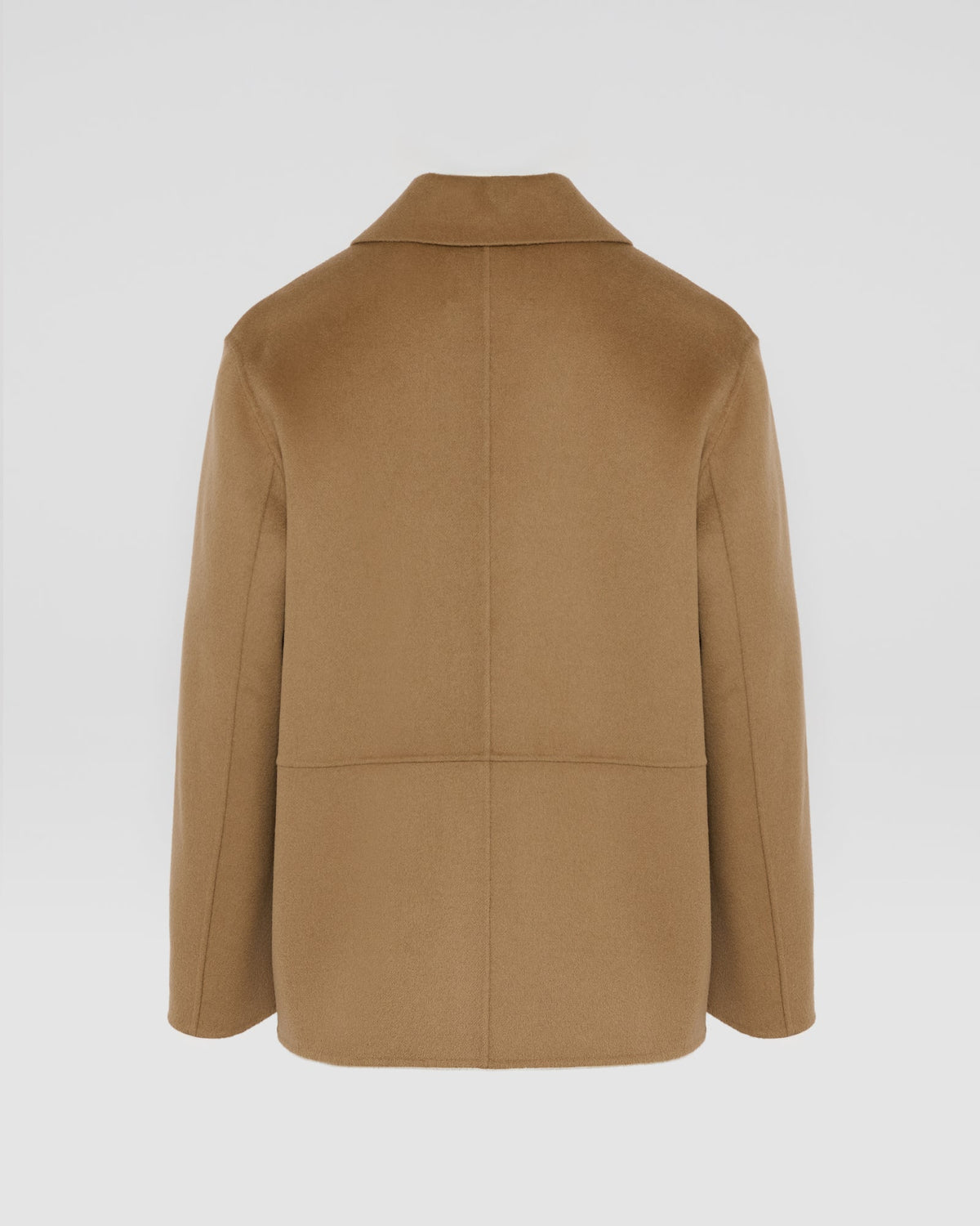 Double-sided cashmere-blend jacket