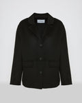 Double-sided cashmere-blend jacket