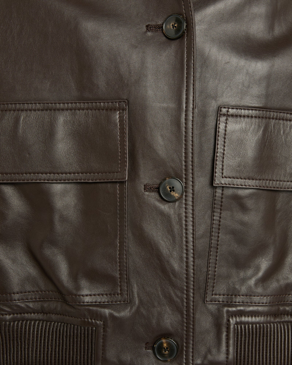 Lamb leather jacket