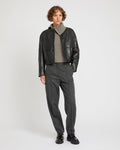 Lamb leather jacket