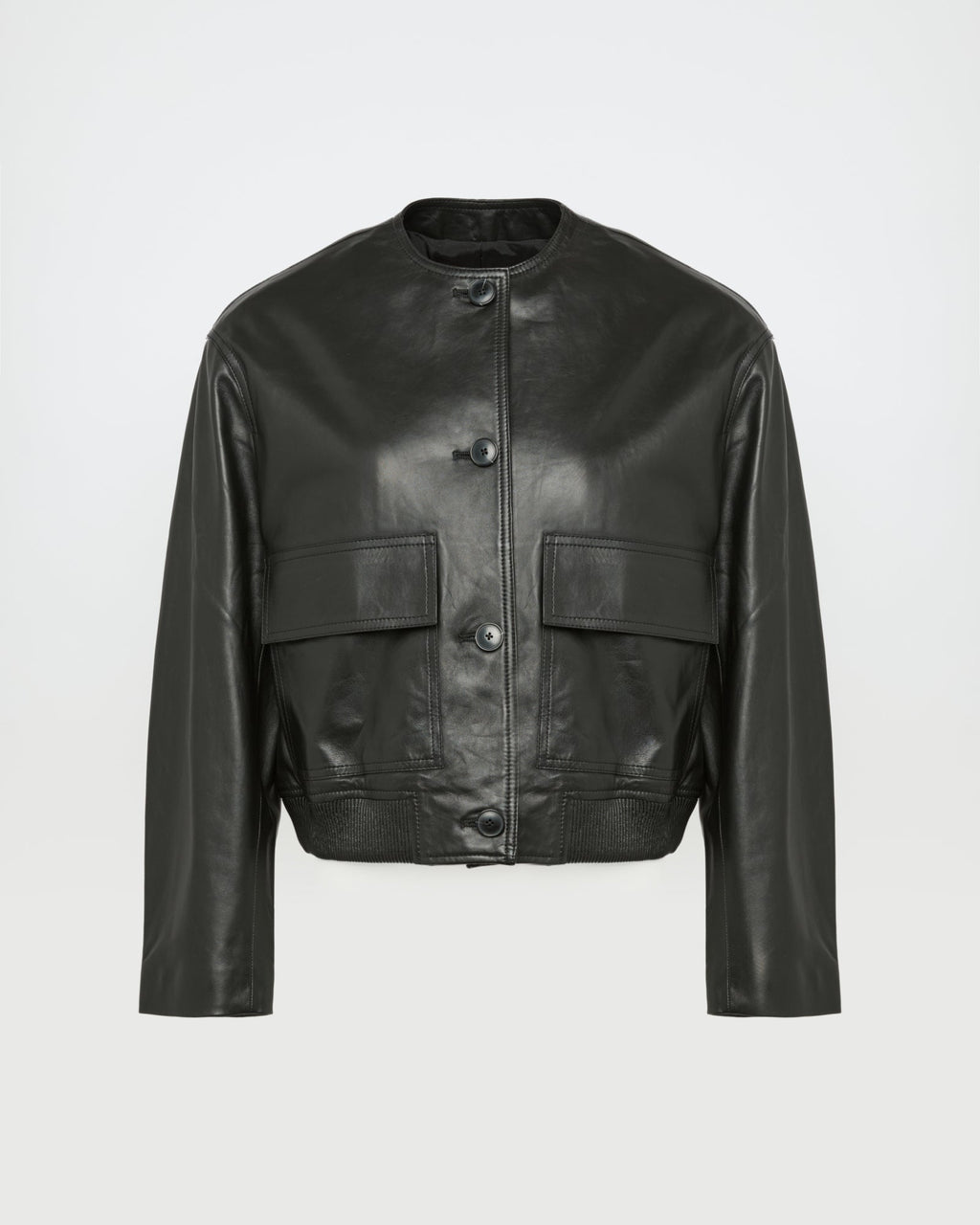 Lamb leather jacket