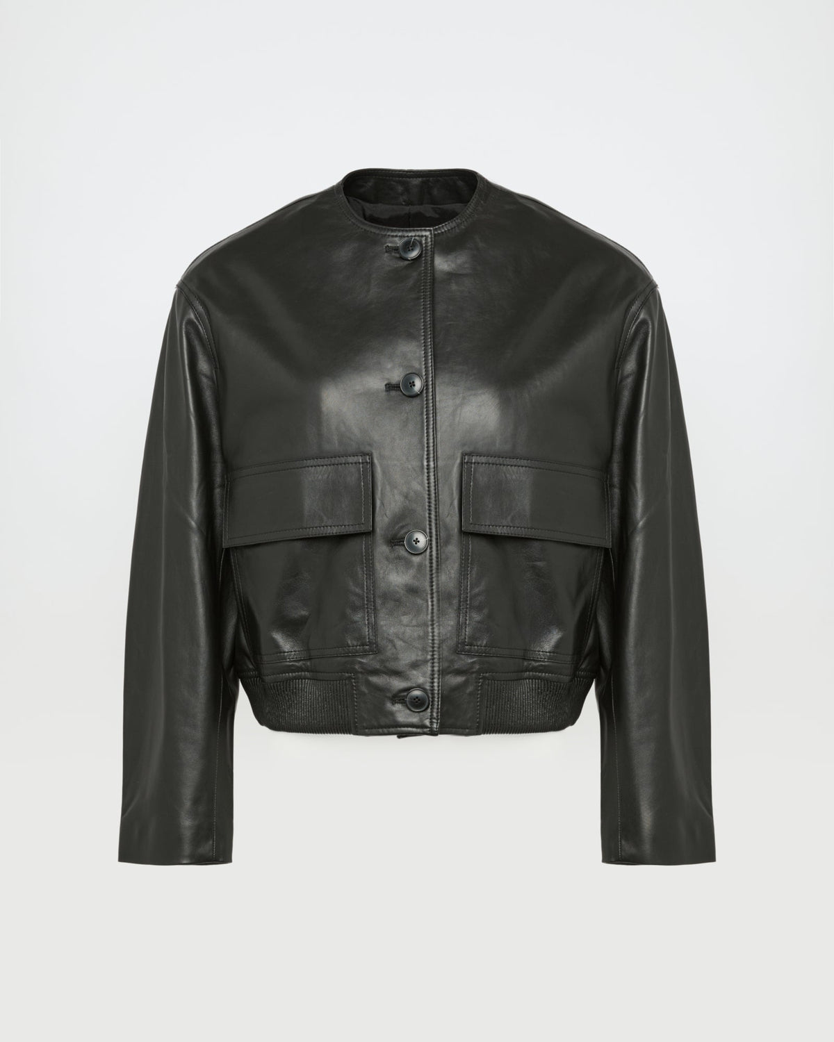 Lamb leather jacket