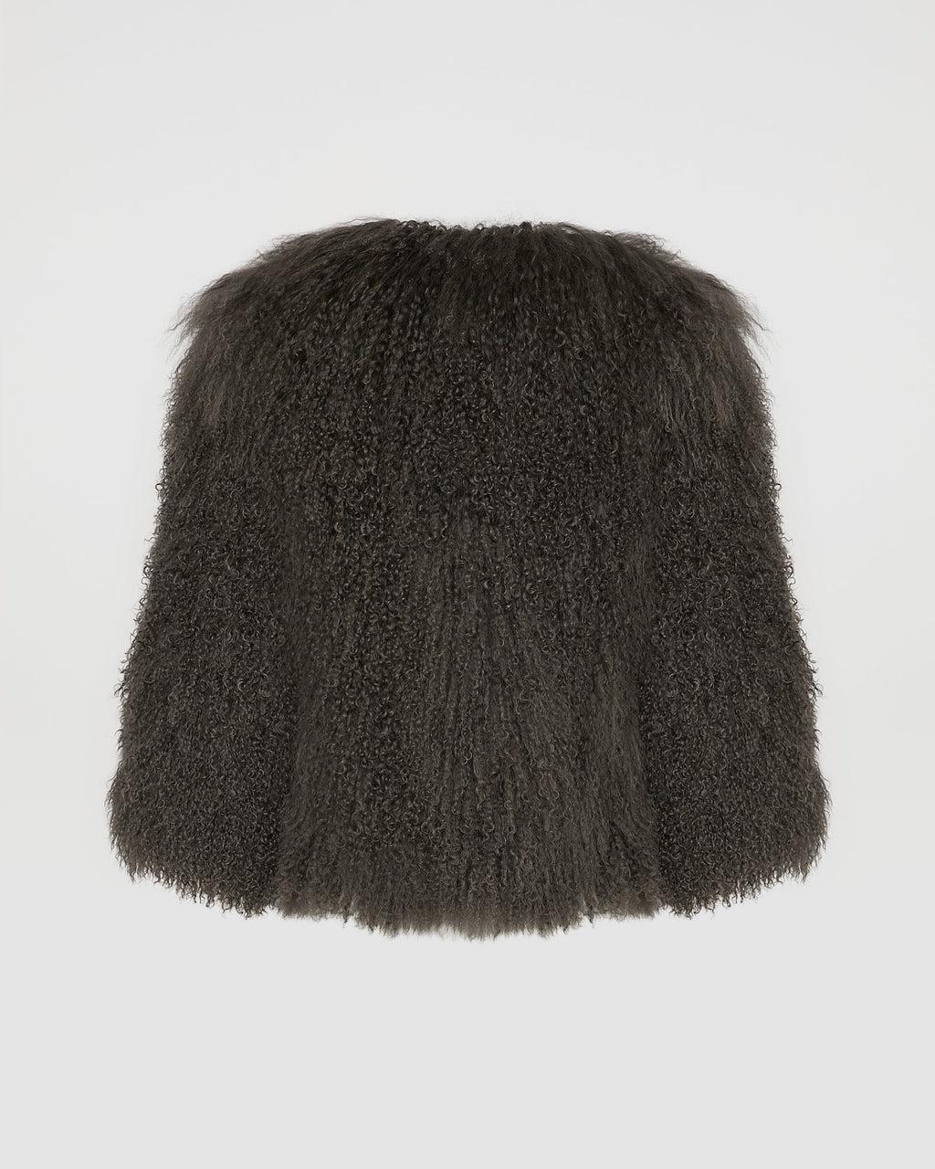 Short jacket in Mongolian lamb