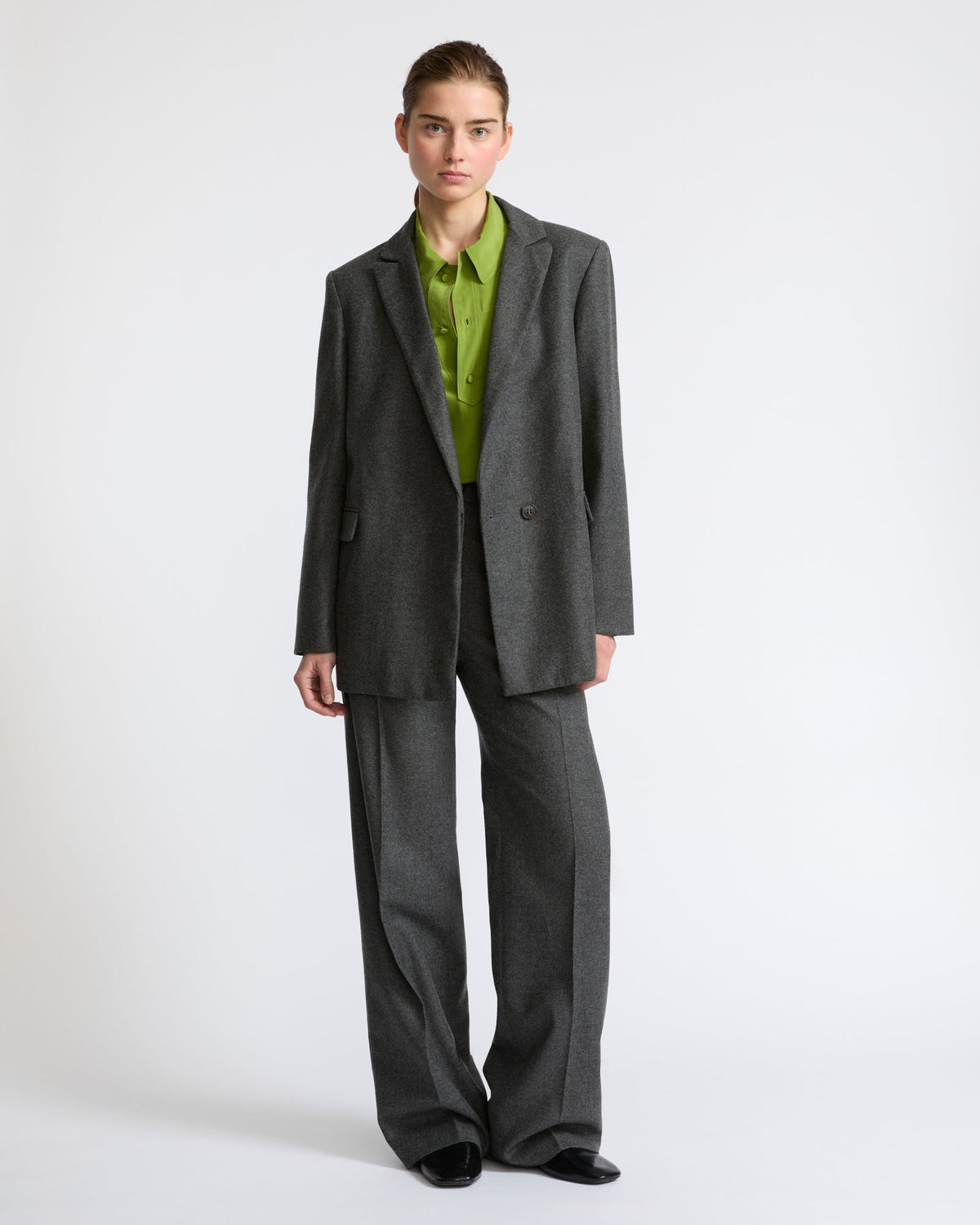 Cashmere wool suit jacket
