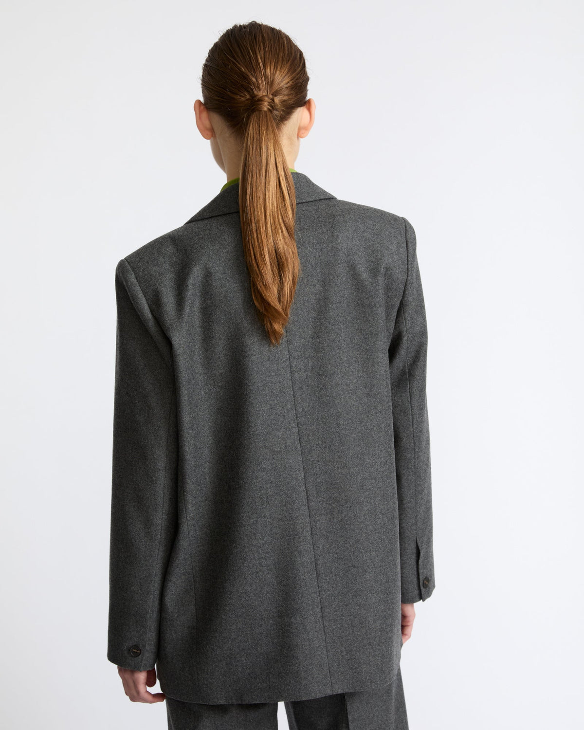 Cashmere wool suit jacket
