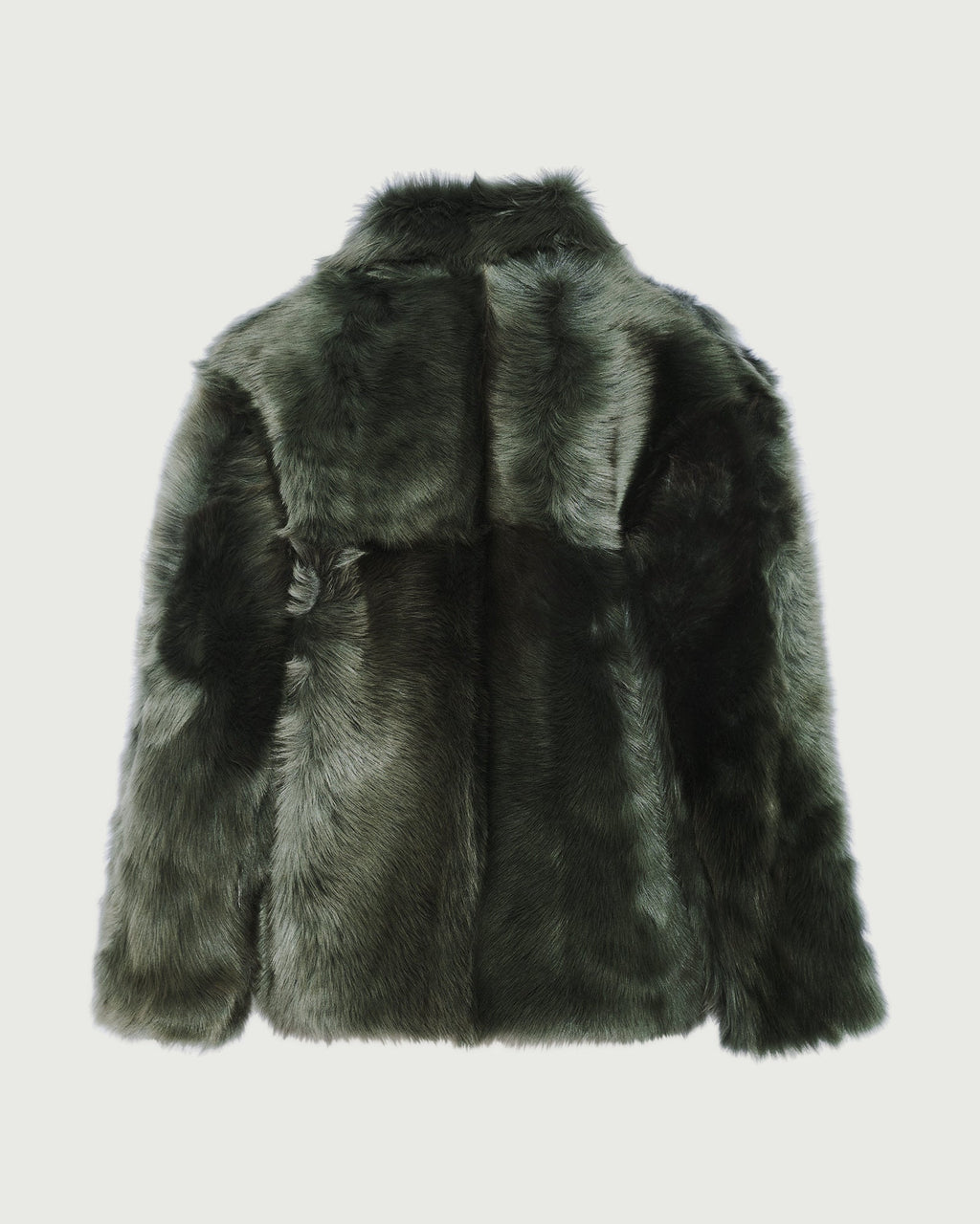 Toscana lambskin shearling pea coat