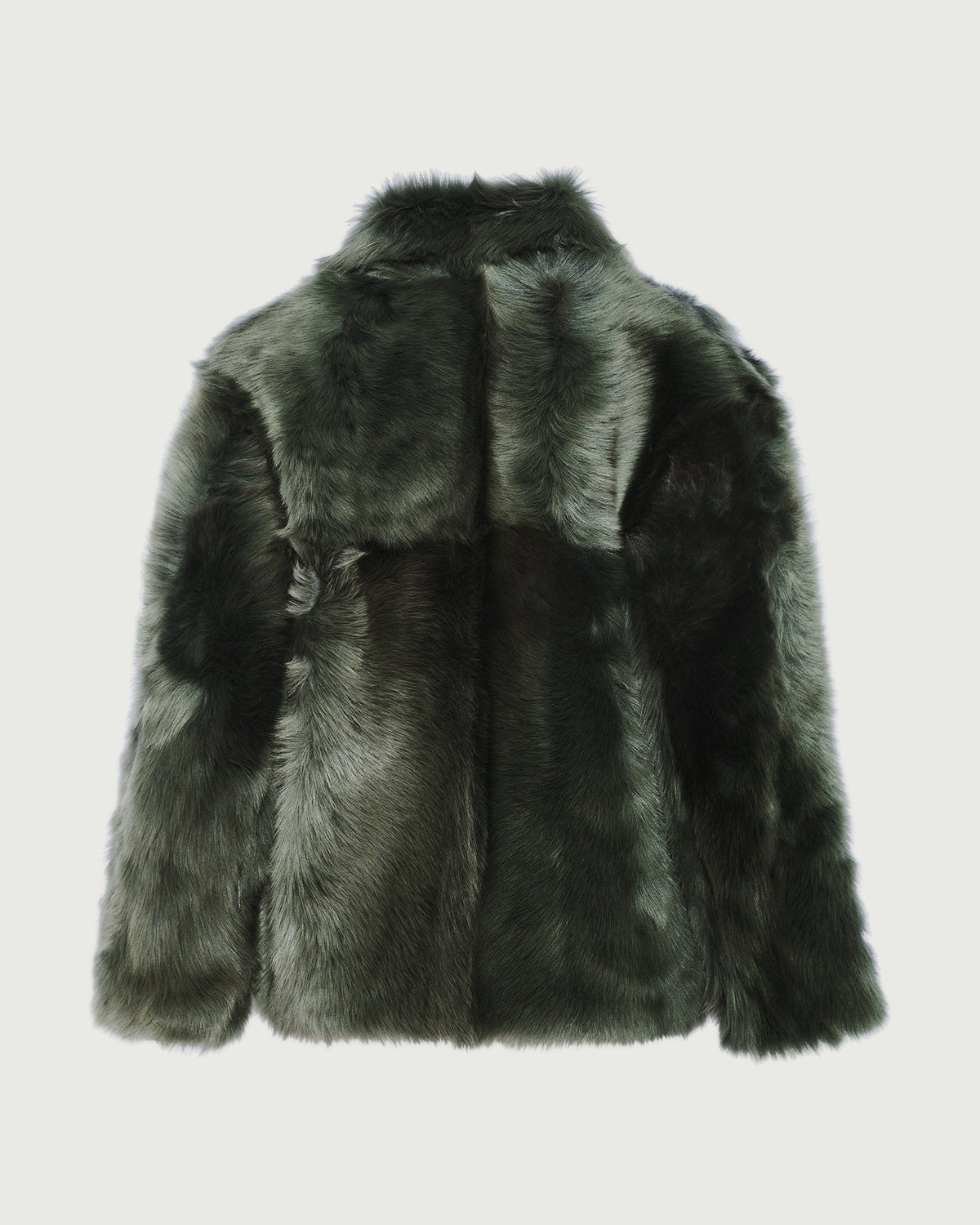 Toscana lambskin shearling pea coat
