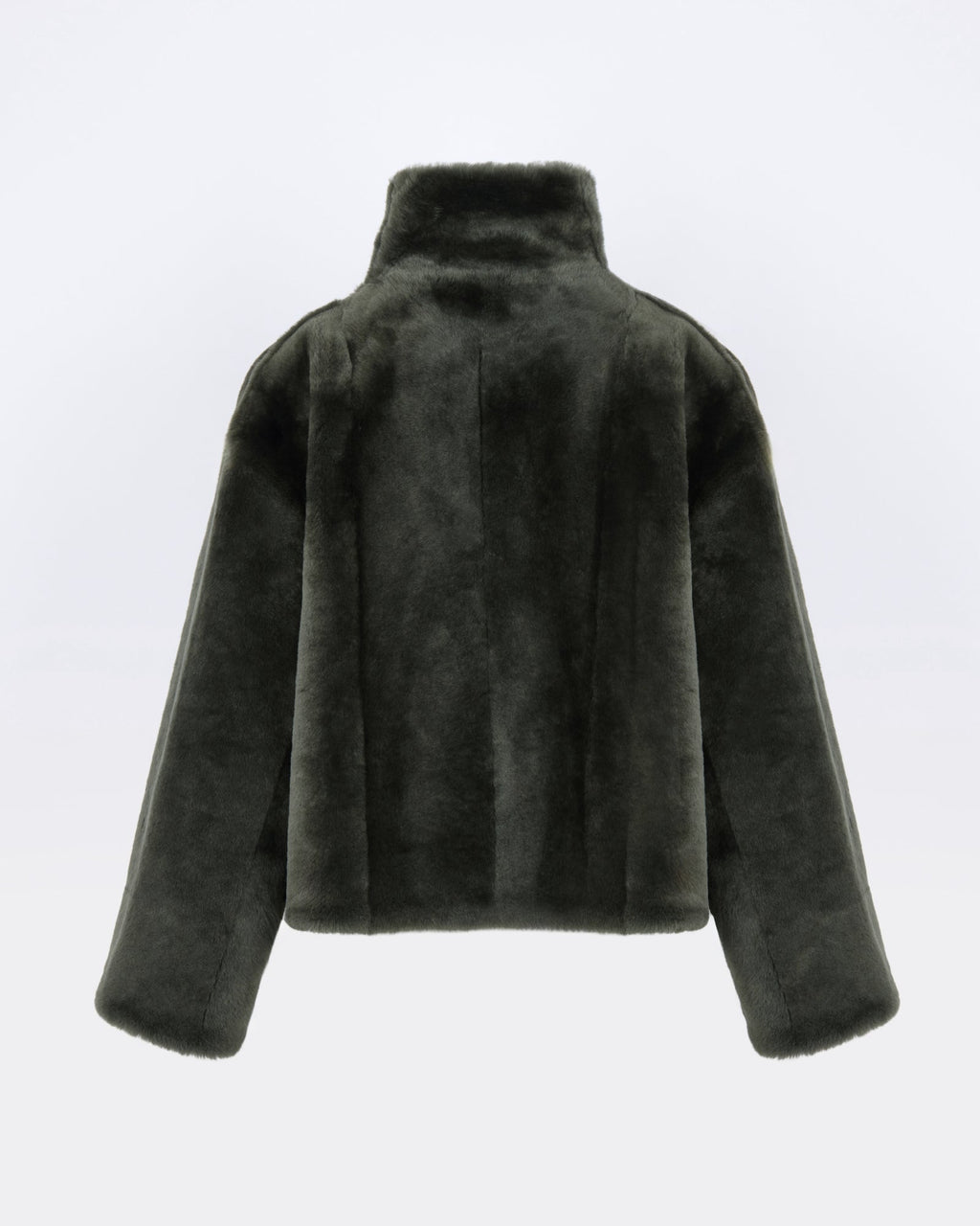 Reversible short Lacon lambskin shearling jacket
