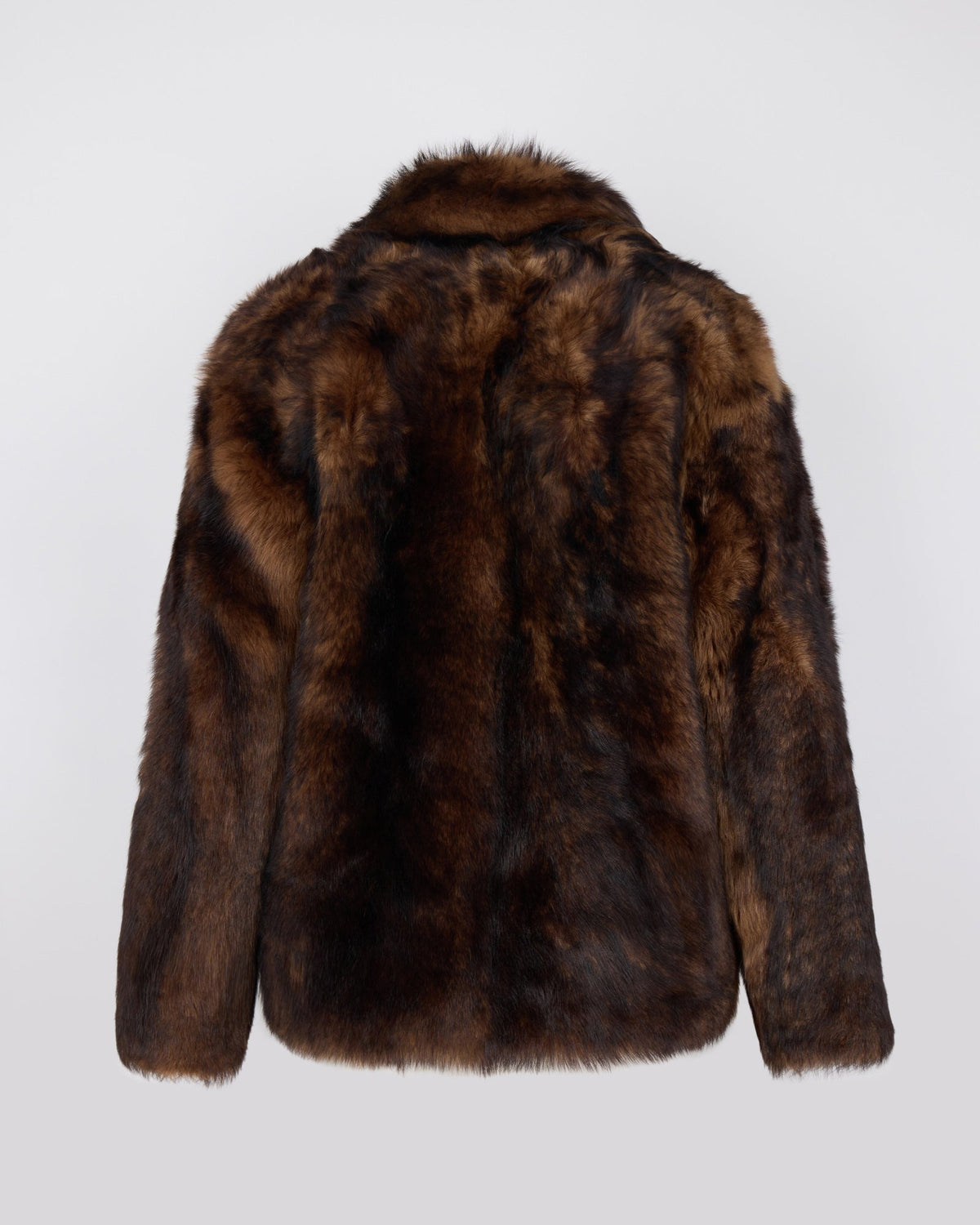 Toscana lambskin shearling pea coat