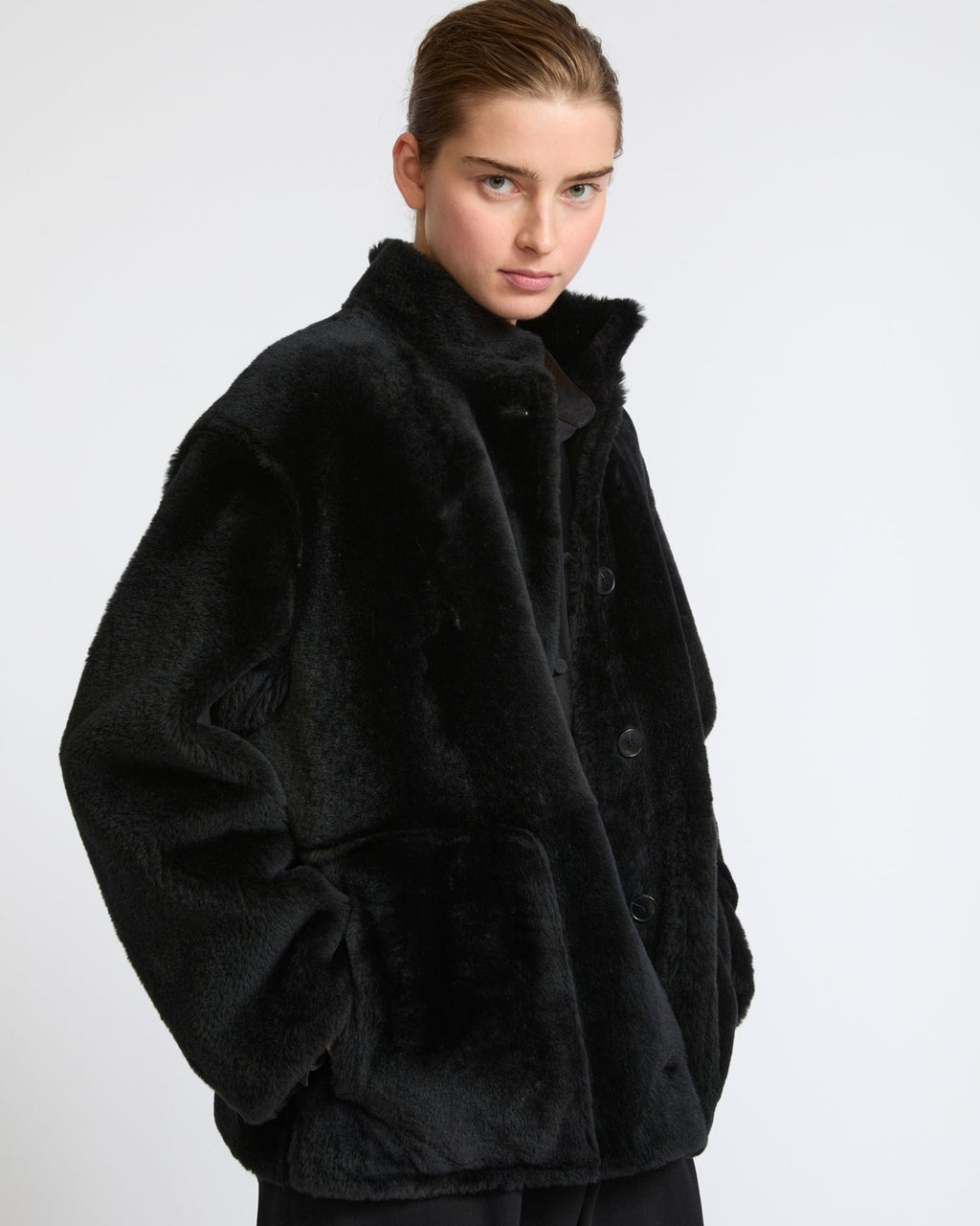 Merino lambskin shearling jacket
