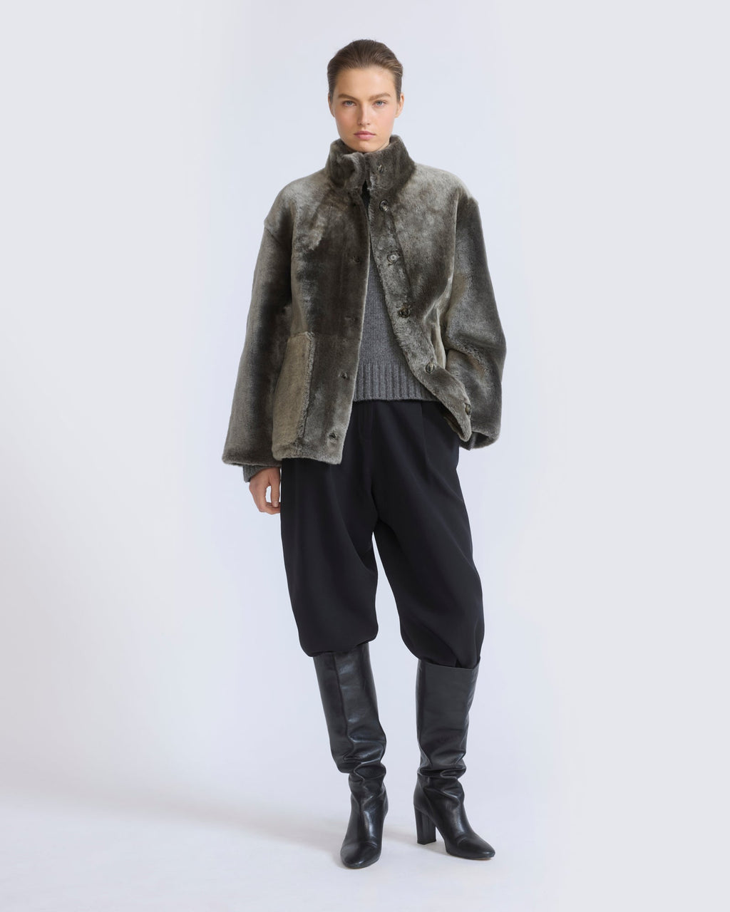 Merino lambskin shearling jacket
