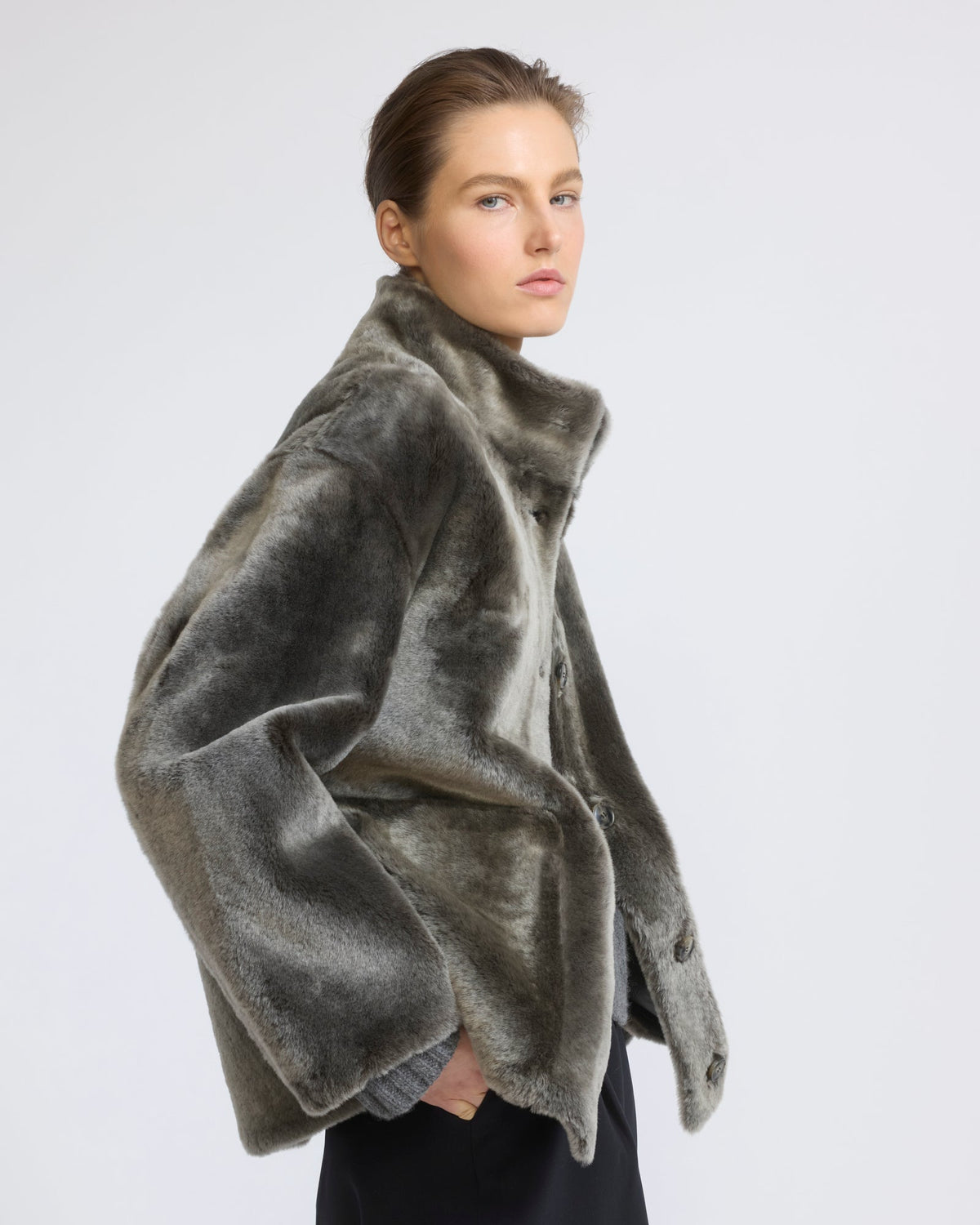 Merino lambskin shearling jacket