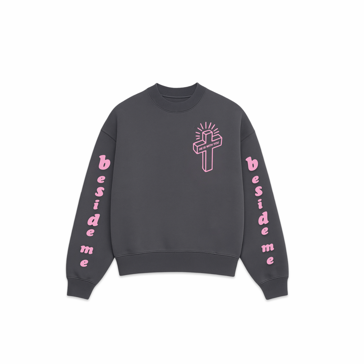 Christ Before Me Crewneck — KEPTXGOD