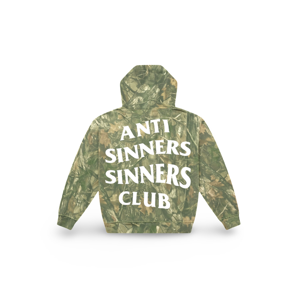 Anti Sinners Sinners Club Hoodie - Camo