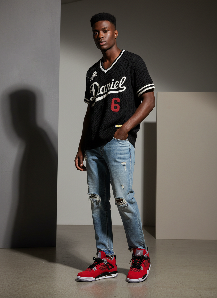 Daniel 6 Knitted Sweater Jersey