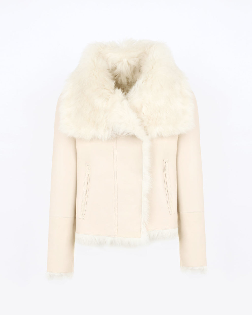 Short jacket in Toscana lambskin