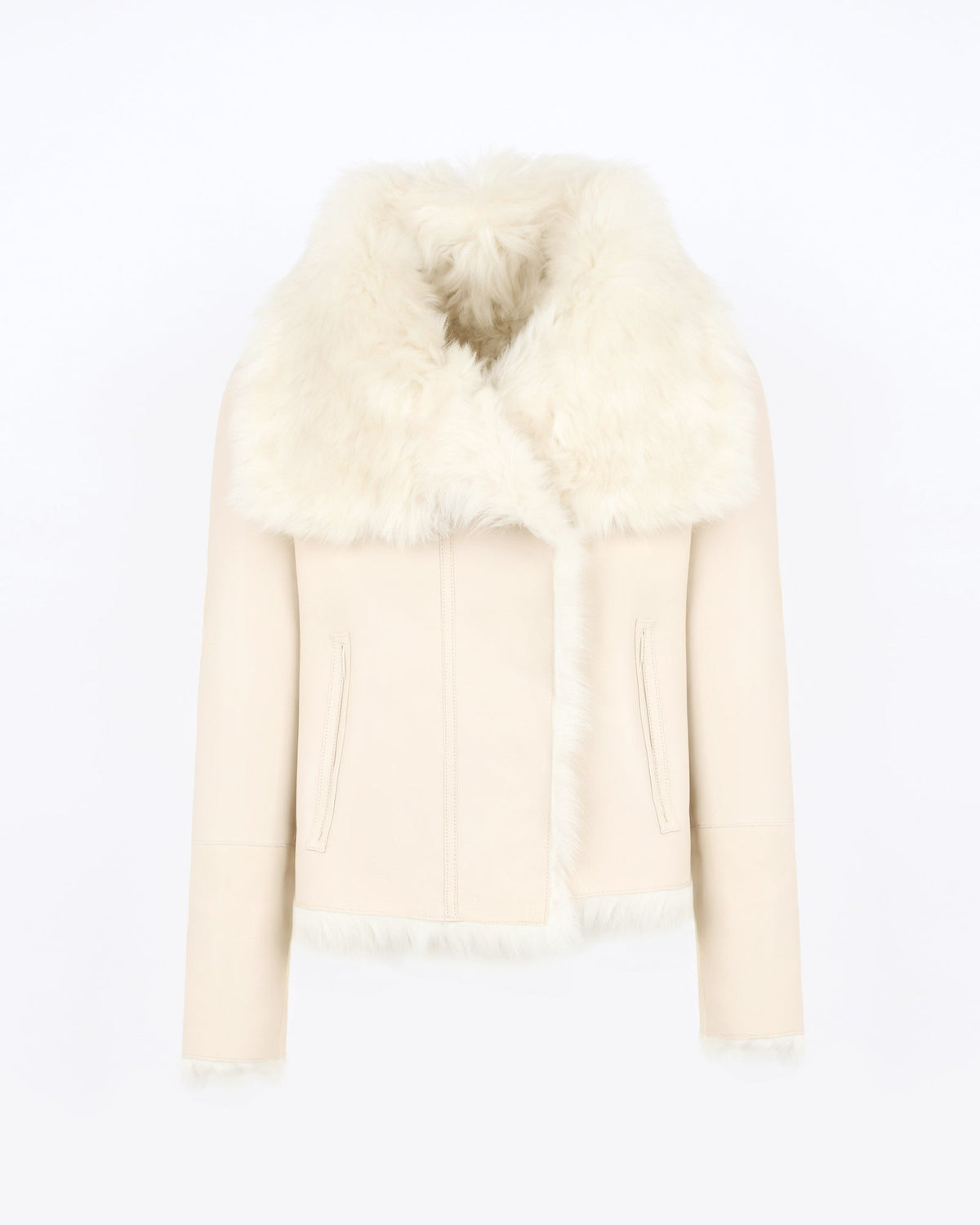 Short jacket in Toscana lambskin