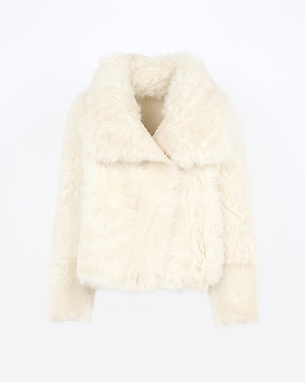 Short jacket in Toscana lambskin