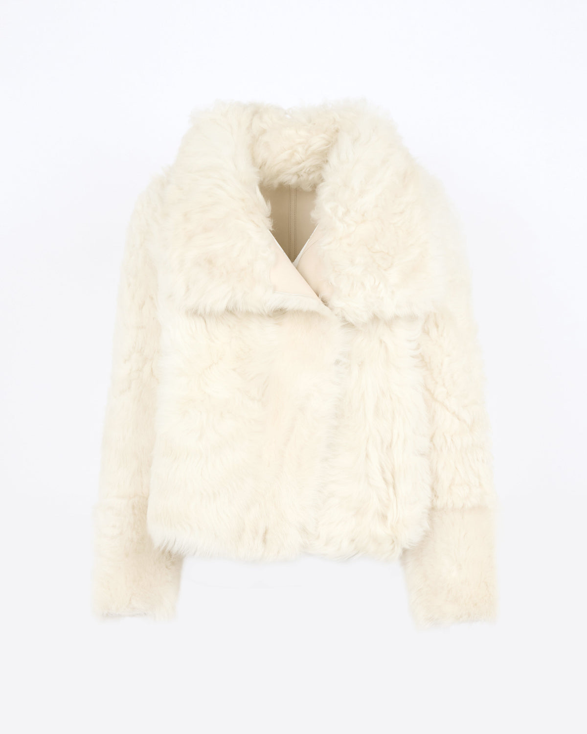 Short jacket in Toscana lambskin