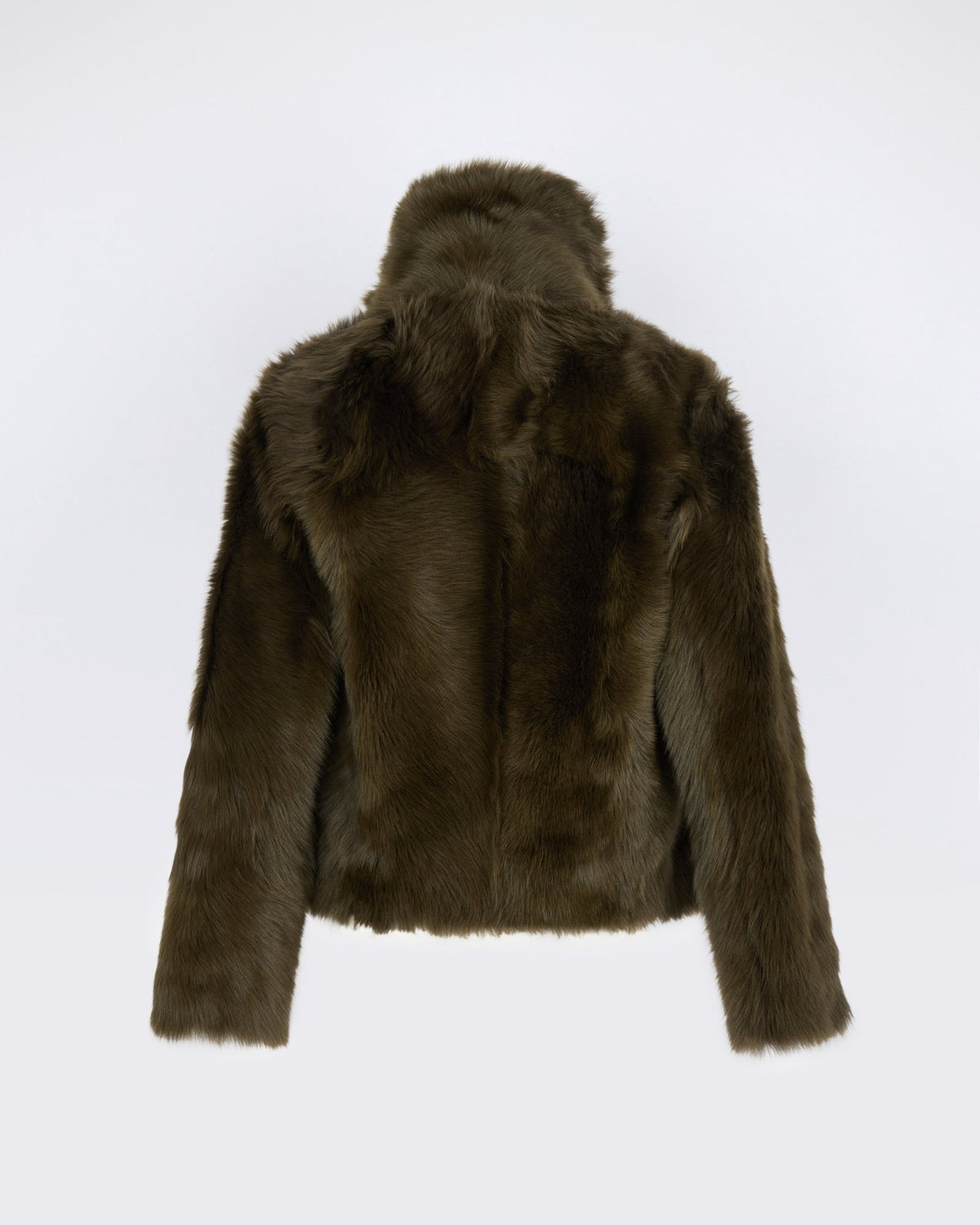 Short Reversible Jacket in Toscana Lambskin