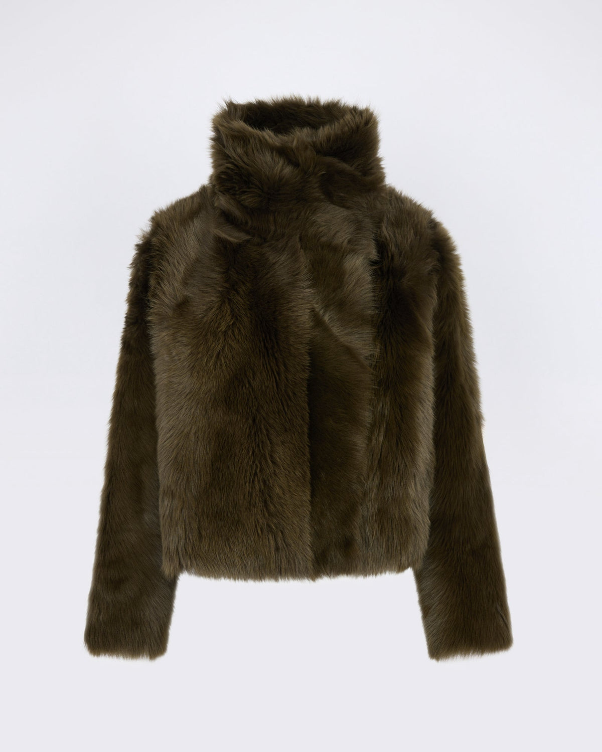 Short Reversible Jacket in Toscana Lambskin