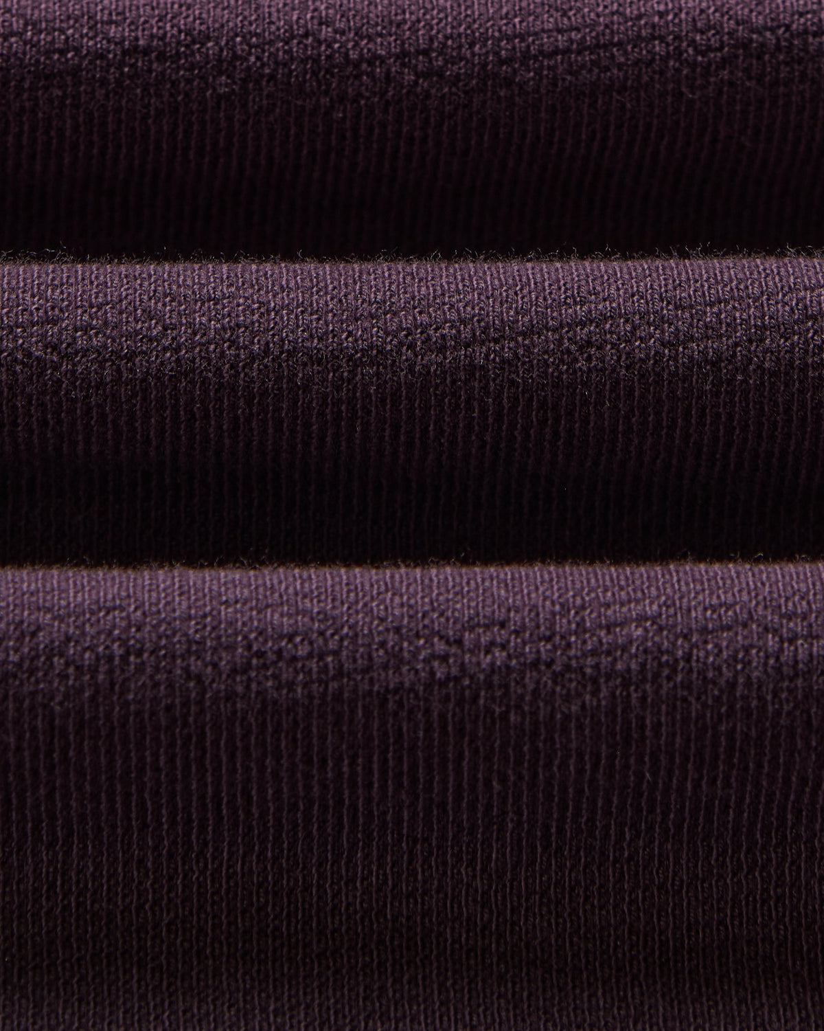Dean - Dark Purple Textured Organic Cotton T-Shirt