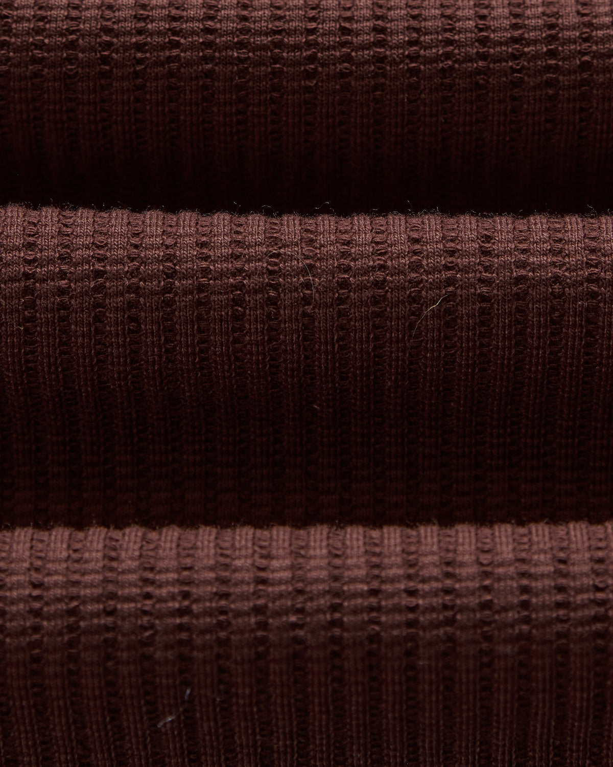 Hays - Dark Burgundy Structured Waffle Overshirt
