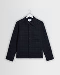 Romer - Navy Quilted Check Overshirt