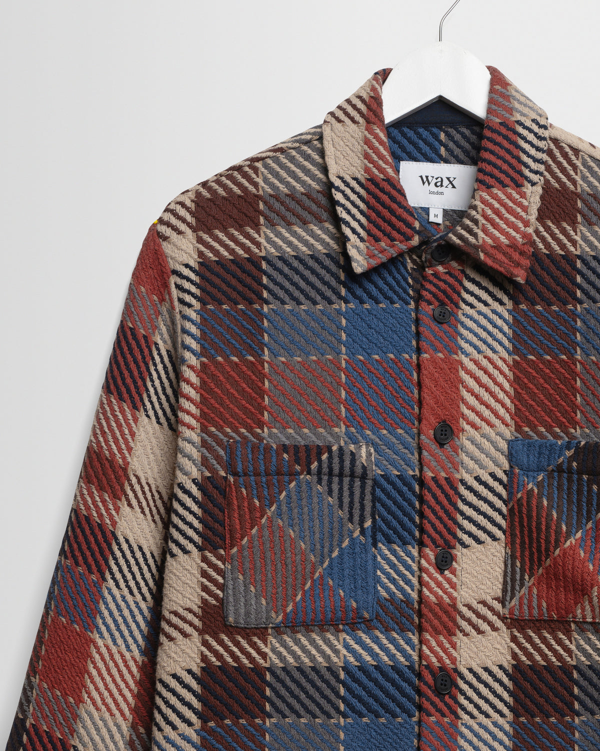 Whiting - Rust And Multicolour Pike Check Overshirt