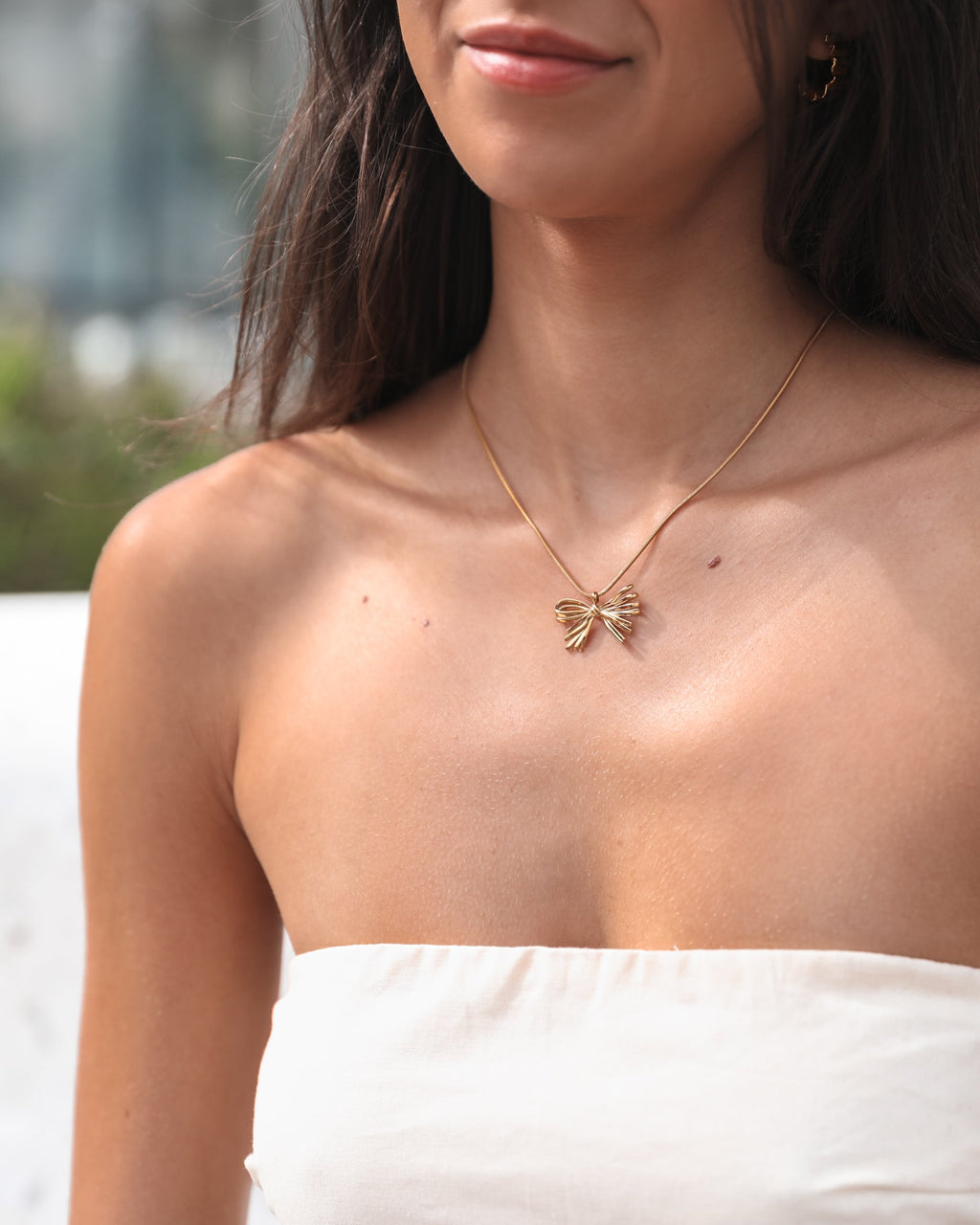 Aiden Necklace - Gold | Women's Dainty Gold Necklace