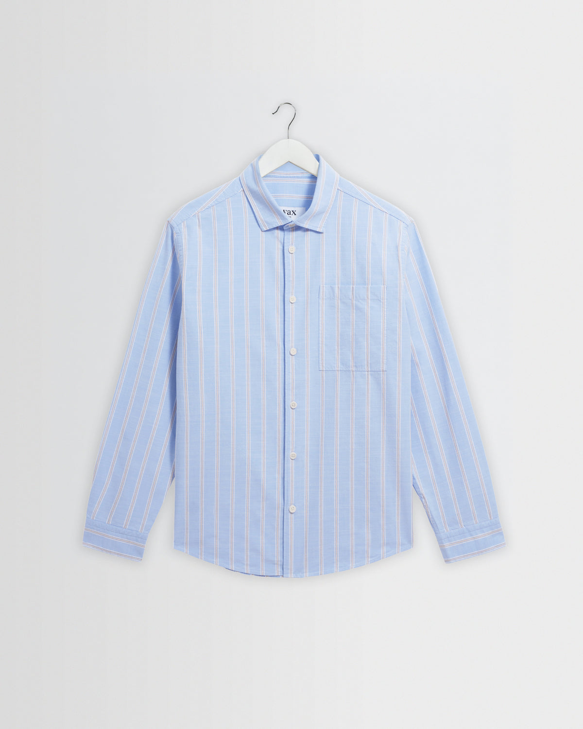 Dartford - Blue Stripe Cotton Shirt