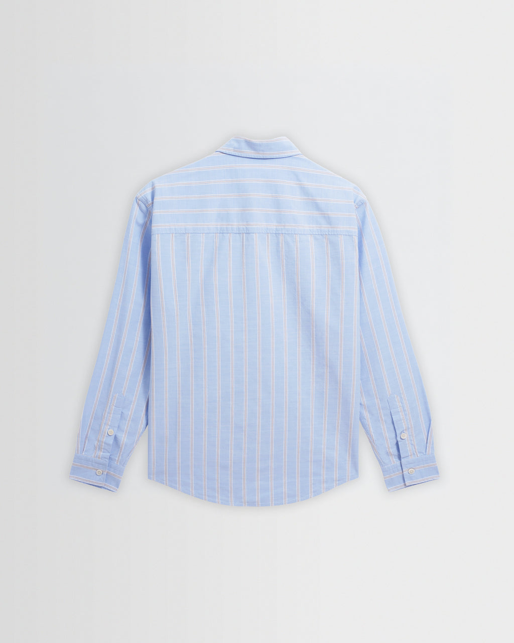 Dartford - Blue Stripe Cotton Shirt