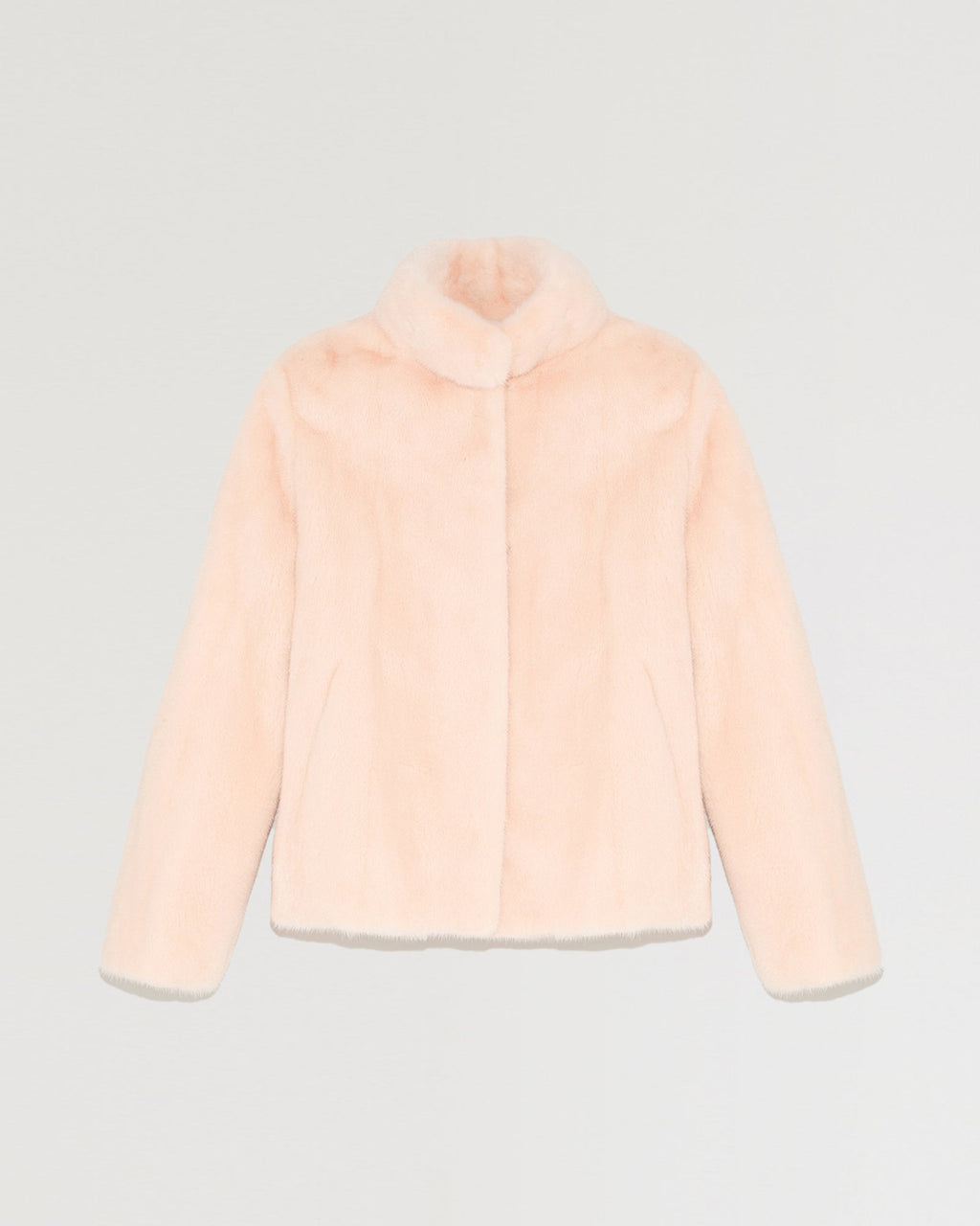 Short mink fur jacket