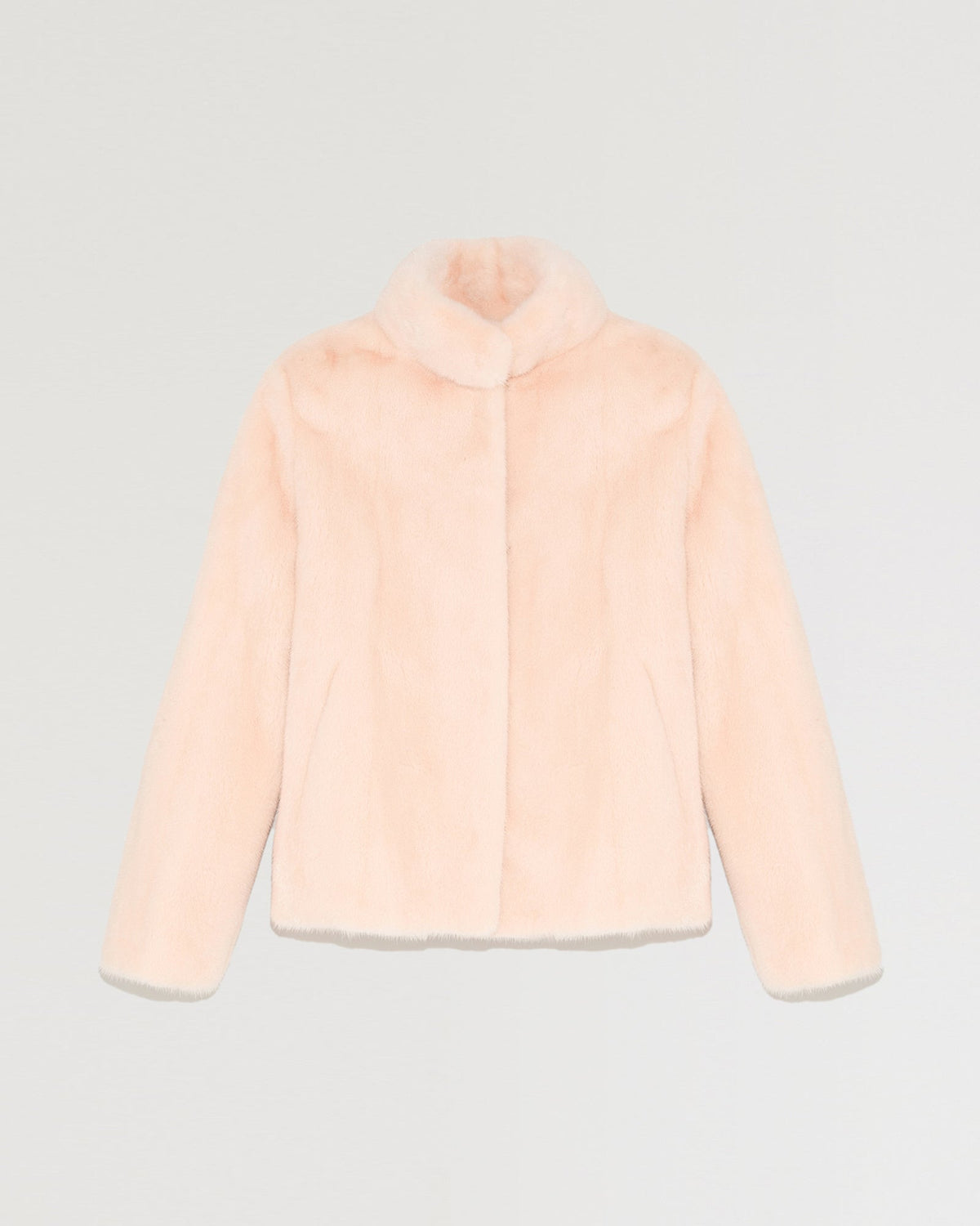 Short mink fur jacket