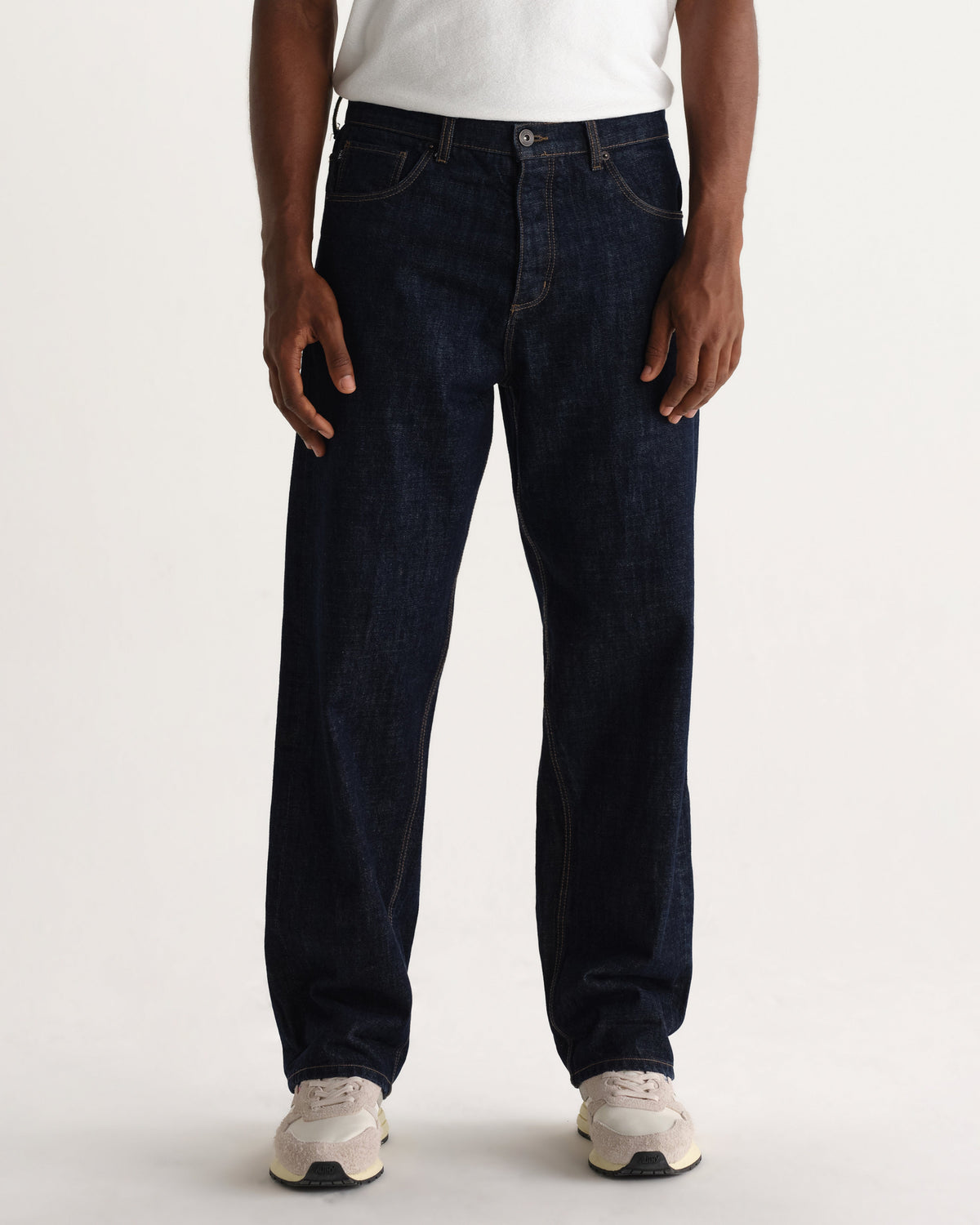 Felix - Rinse Wash Selvedge Loose Fit Denim Jeans