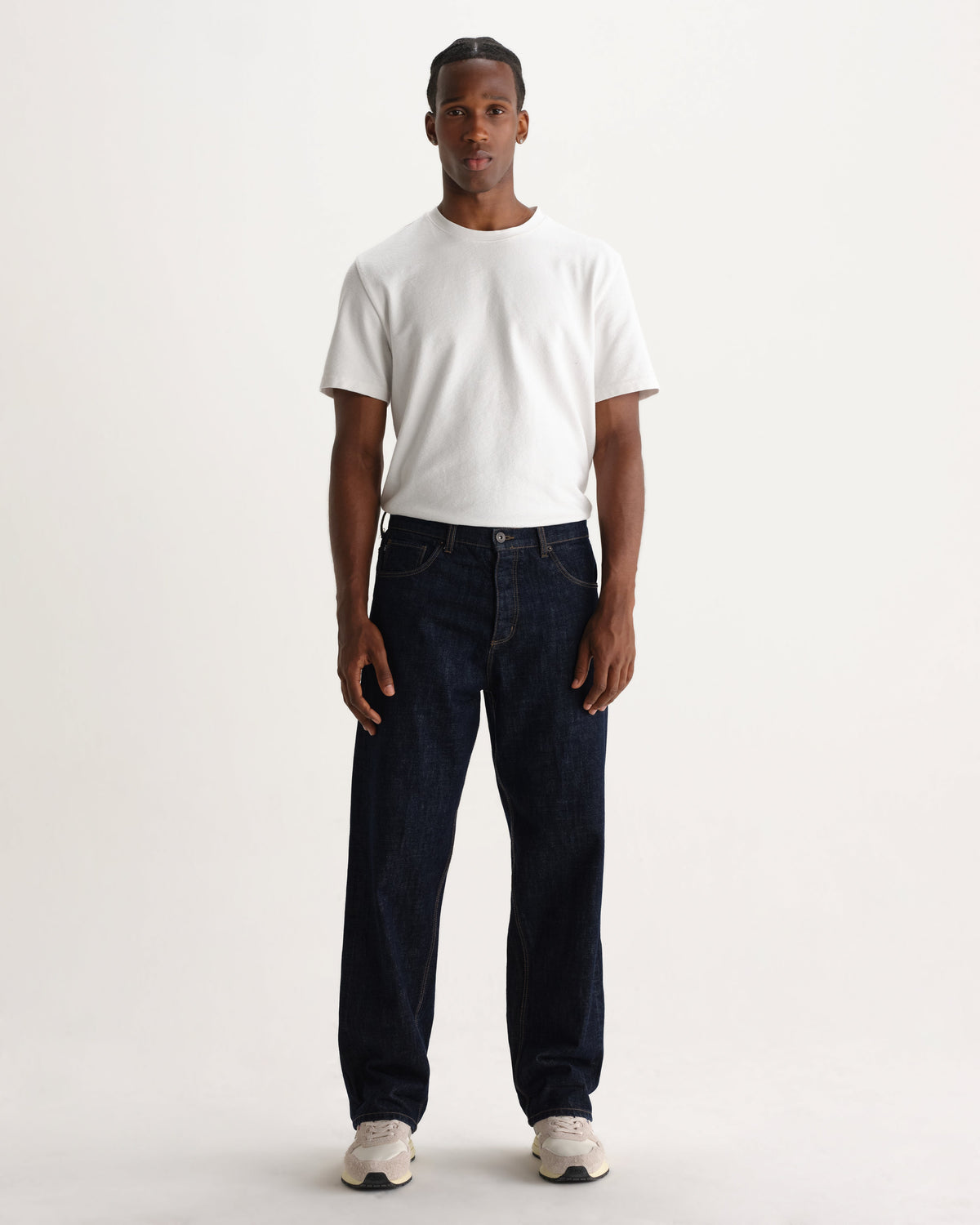 Felix - Rinse Wash Selvedge Loose Fit Denim Jeans