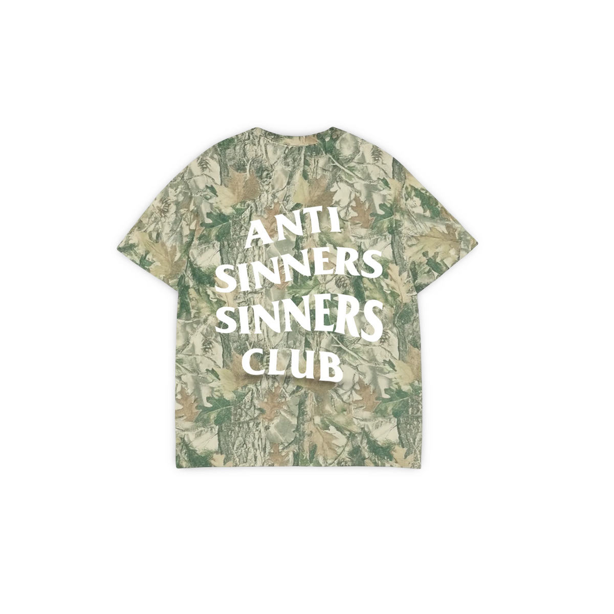 Anti Sinners Sinners Club Camo T-Shirt