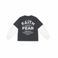 Faith Over Fear Oversized Box 2FER L/S Tee