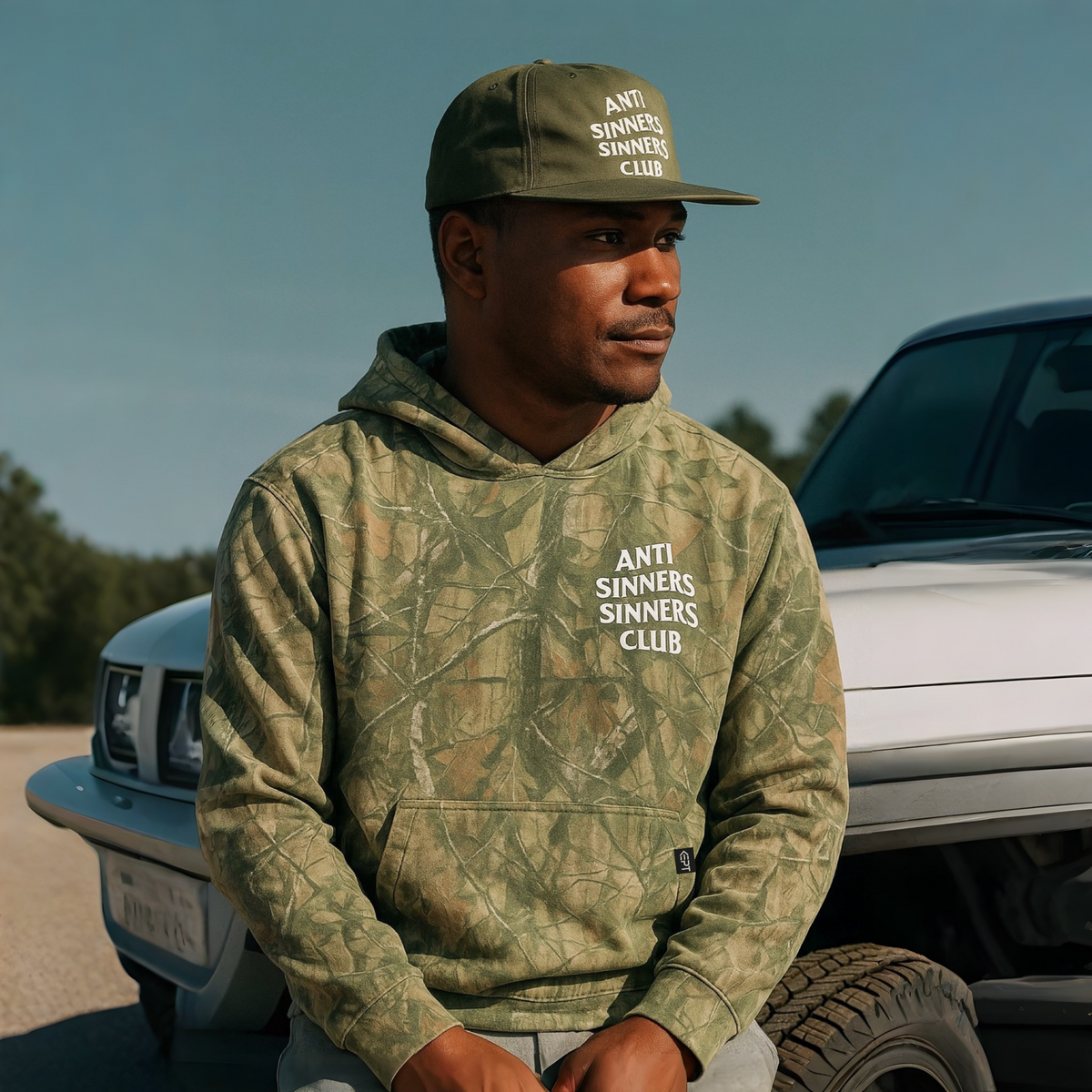 Anti Sinners Sinners Club Hoodie - Camo