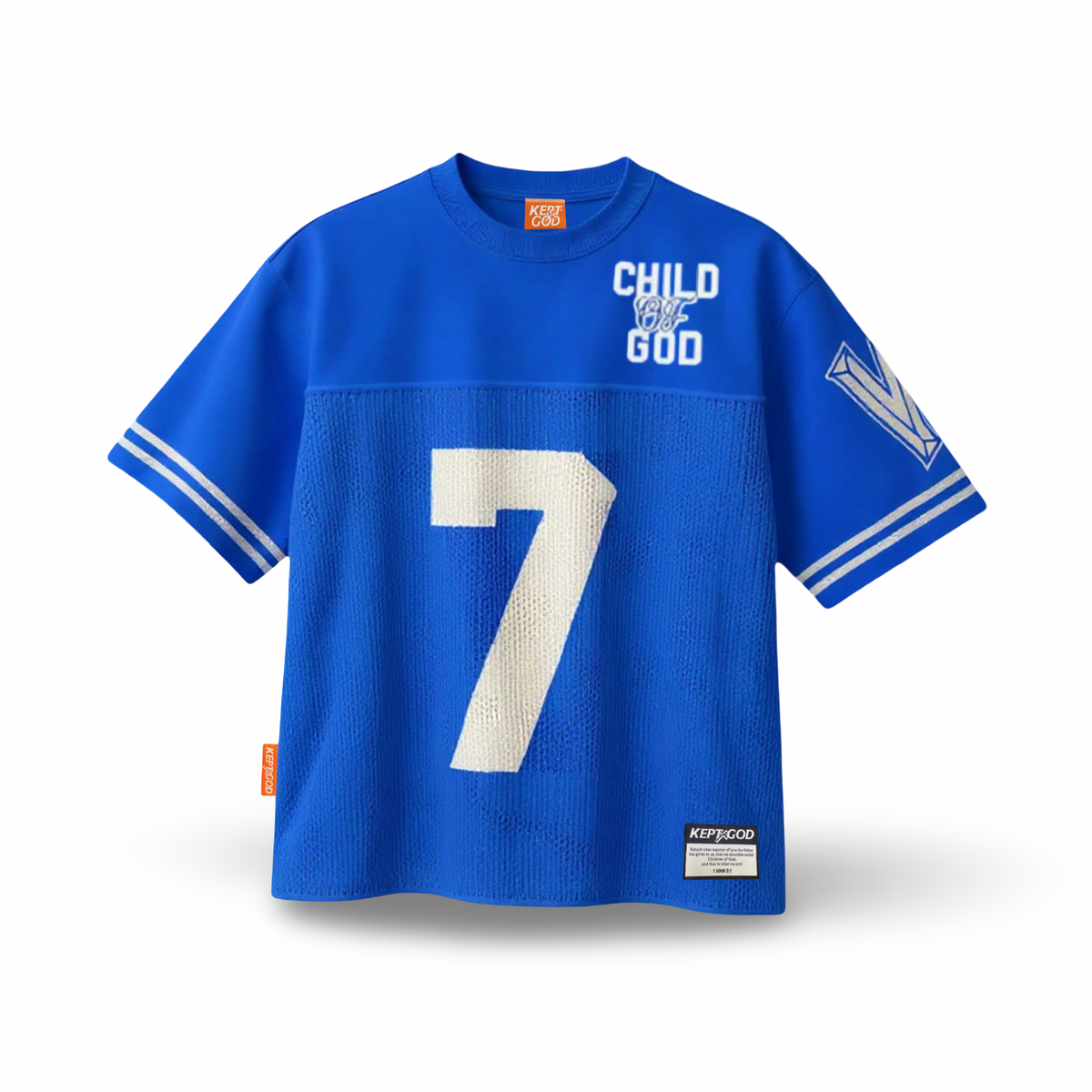 Child of God Knitted Jersey - Kingdom Royal (Oversized Fit)