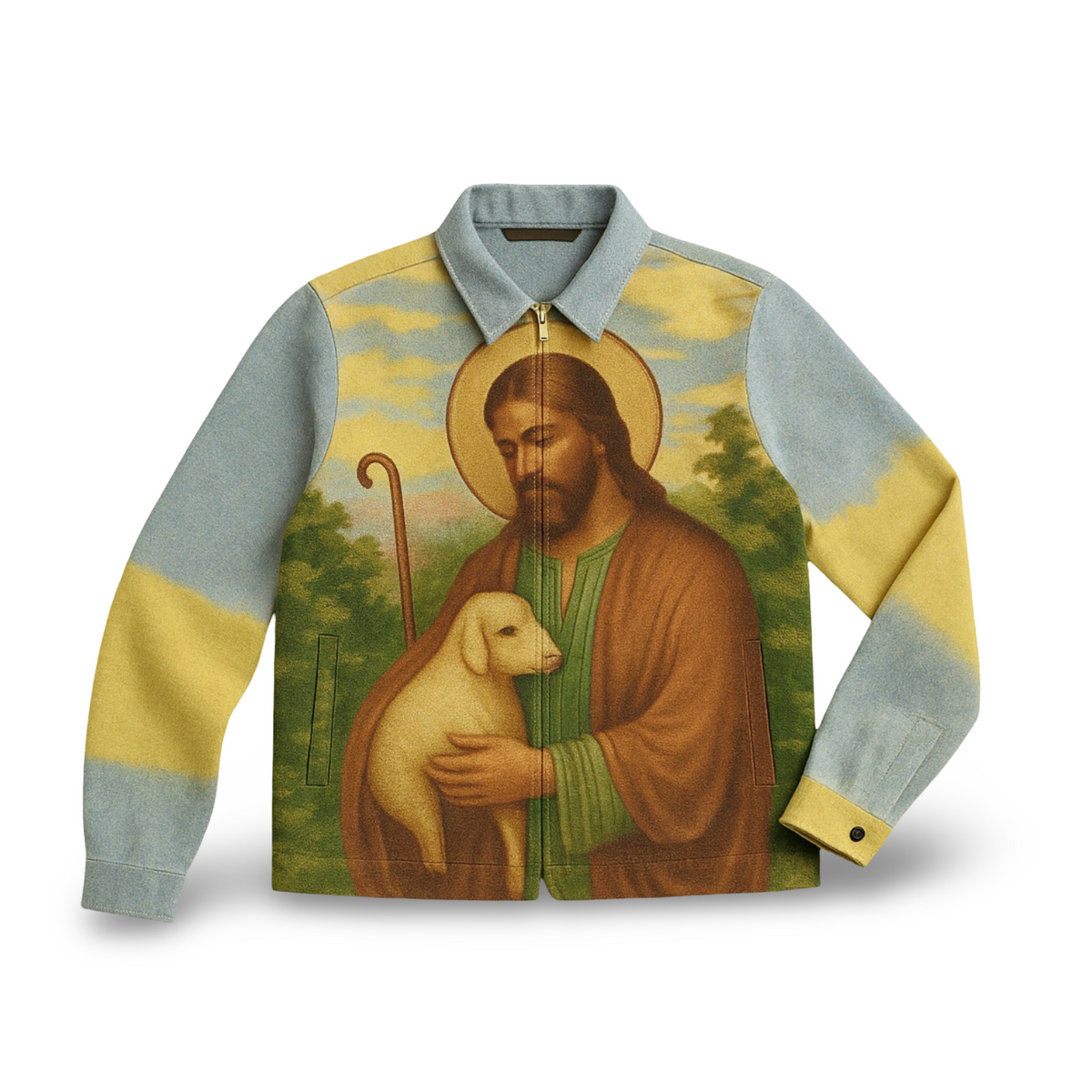 “Good Shepherd” Tapestry Jacquard Jacket