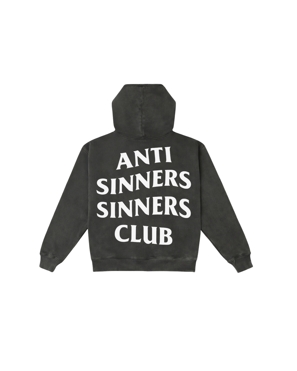 Anti Sinners Sinners Club Hoodie - Vintage Black